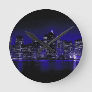 New York 's nachts Ronde Klok