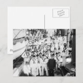 New York Sailor Boys: 1913 Briefkaart (Voorkant / Achterkant)