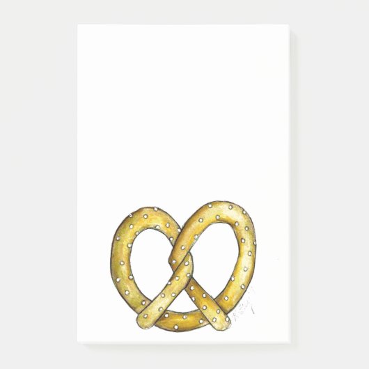 New York Salty Soft Pretzel Post Post-it® Notes (Voorkant)