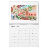 New York Scenes Waterverf Kalender (Feb 2027)