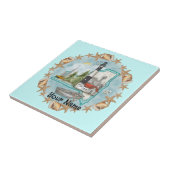 New York Shells Lighthouse Tegel Tegeltje (Zijkant)