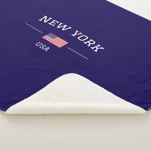 New York Sherpa Deken (3/4)