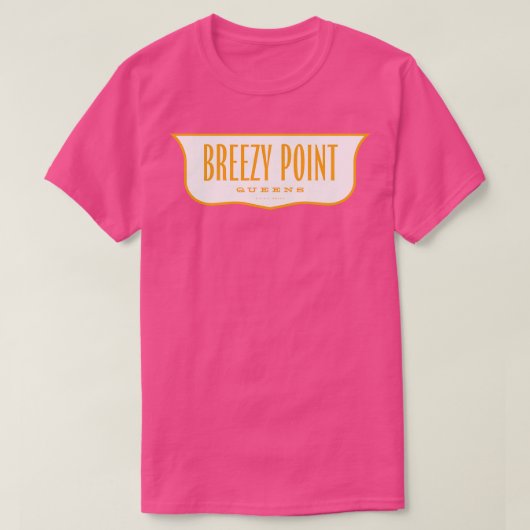 New York Shield Breezy Point Queens T-shirt (Design voorkant)