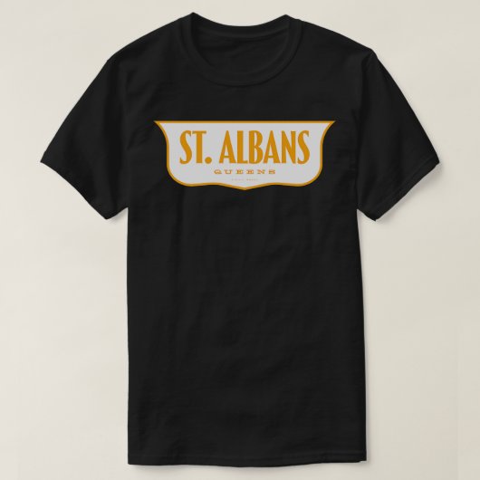  New York Shield St Albans Queens T-shirt (Design voorkant)