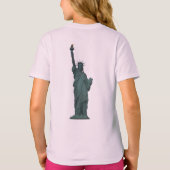 New York Shirt Kind Vrijheidsbeeld NYC T-shirt (Achterkant)