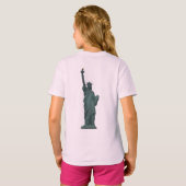 New York Shirt Kind Vrijheidsbeeld NYC T-shirt (Achterkant volledig)