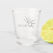 New York Shot Glas (Achterkant)