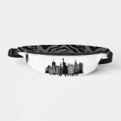 New York silhouet Heuptasje (Voorkant)