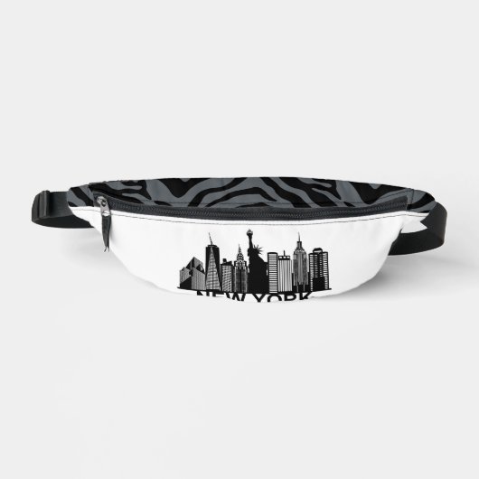New York silhouet Heuptasje (Voorkant)