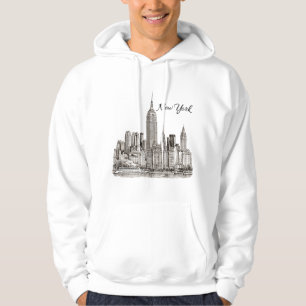 New York Silhouet Hoodie