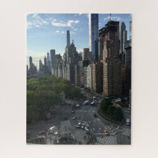 New York Silhouet. Legpuzzel (Verticaal)