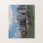 New York Silhouet. Legpuzzel (Verticaal)