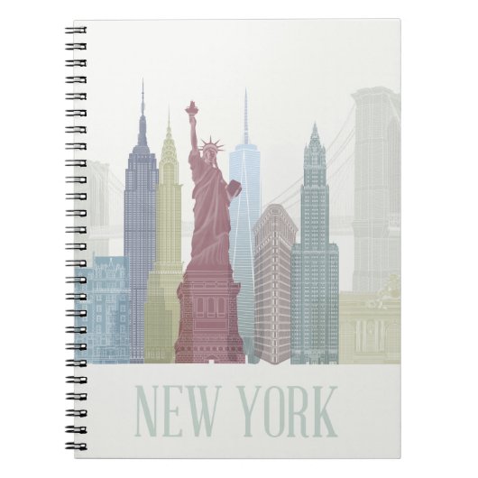 New York Silhouet Notitieboek (Voorkant)