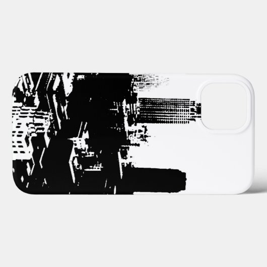 New York Silhouette Case-Mate iPhone Case (Achterkant (horizontaal))