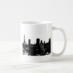 New York Silhouette Koffiemok