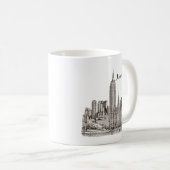 New York Silhouette Mok (Voorkant rechts)