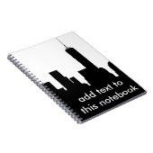 New York Silhouette Notitieboek (Rechterzijde)