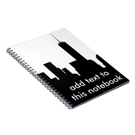 New York Silhouette Notitieboek (Rechterzijde)