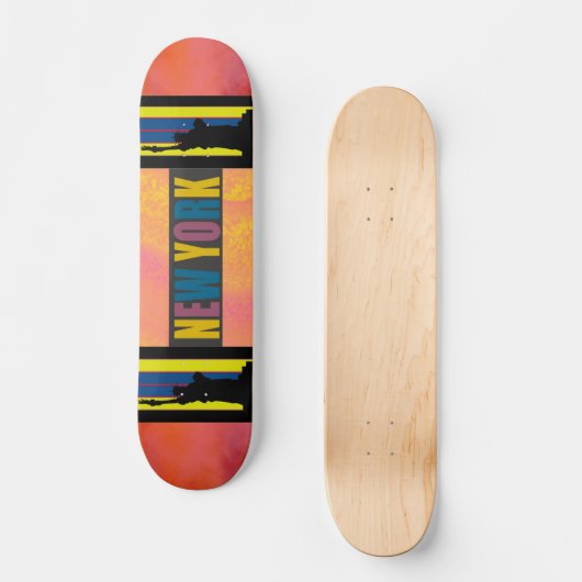 New York Skateboard (Voorkant)