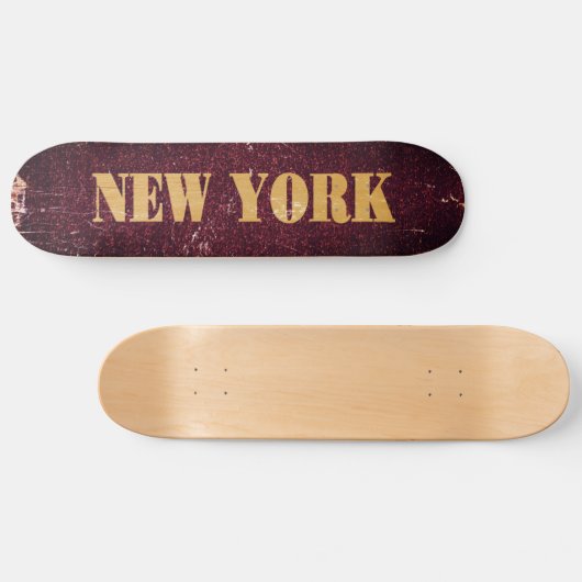 New York  - Skateboard (Horizontaal)