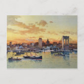 NEW YORK SKYLINE 1896 BRIEFKAART (Voorkant)