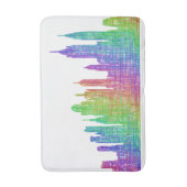 New York skyline Badmat (Voorkant Verticaal)