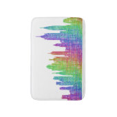 New York skyline Badmat (Voorkant Verticaal)