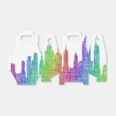 New York skyline Bedankdoosjes (Uitgevouwen)