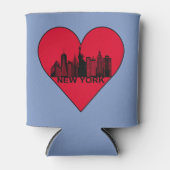 New York skyline Blikjeskoeler (Voorkant)