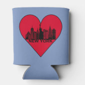 New York skyline Blikjeskoeler (Achterkant)