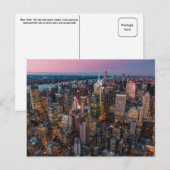 New York Skyline Briefkaart (Voorkant / Achterkant)