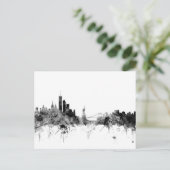 New York Skyline Briefkaart (Staand voorkant)