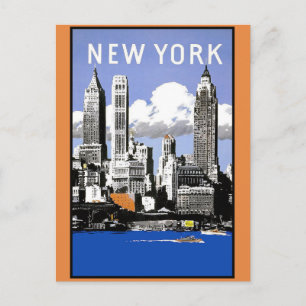  New York Skyline Briefkaart