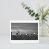 New York Skyline Briefkaart (Staand voorkant)