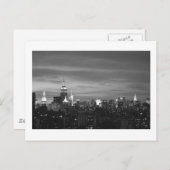 New York Skyline Briefkaart (Voorkant / Achterkant)