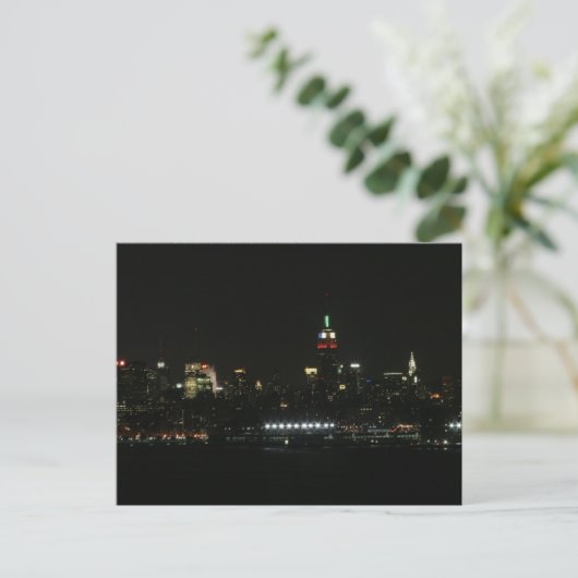 New York skyline Briefkaart (Staand voorkant)