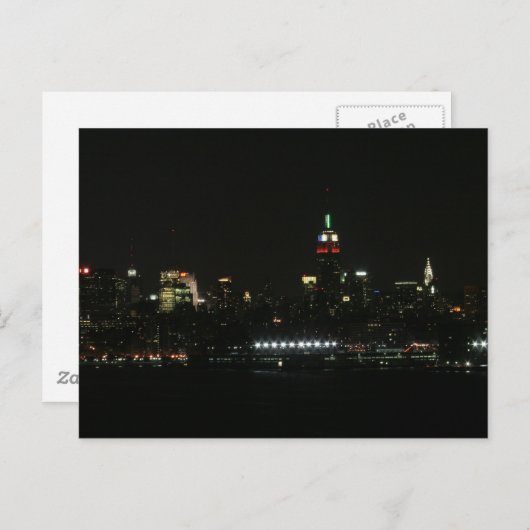 New York skyline Briefkaart (Voorkant / Achterkant)