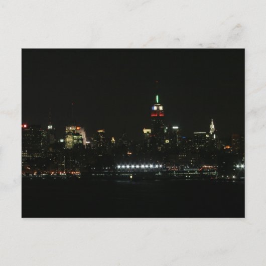 New York skyline Briefkaart (Voorkant)