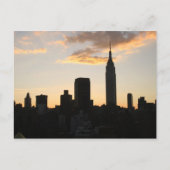 New York Skyline Briefkaart (Voorkant)