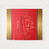 NEW YORK SKYLINE BROADWAY Foto-Op Achtergrond Wandkleed (Voorkant (horizontaal))