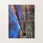 New York Skyline, Brooklyn Bridge Puzzel (Verticaal)