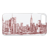 New York skyline Case-Mate iPhone Case (Achterkant (Horizontaal))