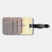 New York skyline city met Empire State Bagagelabel (Achterkant horizontaal)