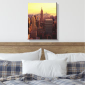 New York skyline city met Empire State Canvas Afdruk (Insitu (Slaapkamer))