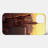 New York skyline city met Empire State Case-Mate iPhone Case (Achterkant (horizontaal))