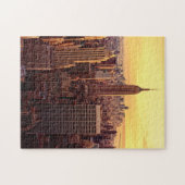 New York skyline city met Empire State Legpuzzel (Horizontaal)