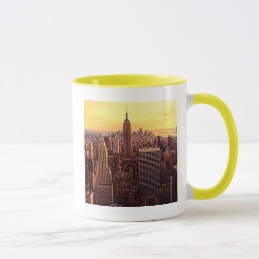 New York skyline city met Empire State Mok (Rechts)