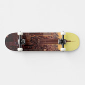 New York skyline city met Empire State Persoonlijk Skateboard (Horizontaal)