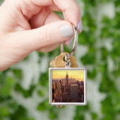 New York skyline city met Empire State Sleutelhanger (Hand)