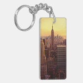 New York skyline city met Empire State Sleutelhanger (Voorkant Links)